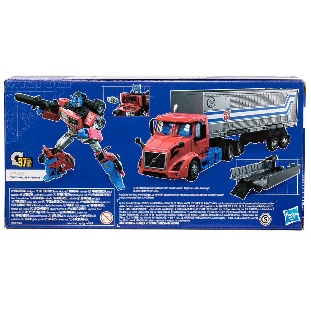 Transformers Volvo VNR Optimus Prime figúrka 17 cm produktová fotografia