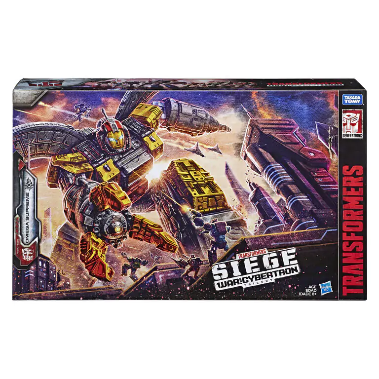 Transformers War Cybertron Trilogy Omega Supreme figúrka produktová fotografia
