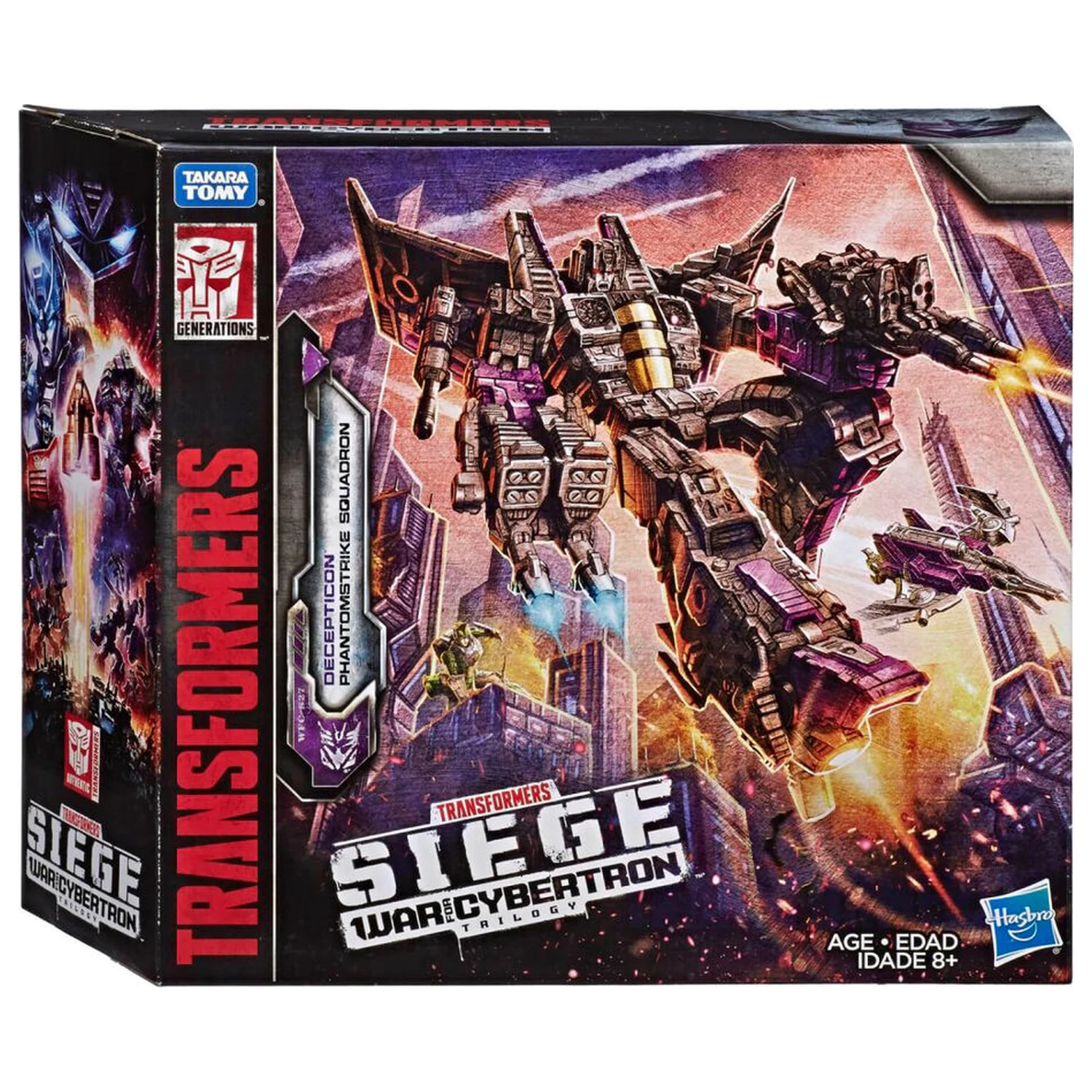Transformers War For Cybertron Decepticon Phantomstrike Squadron figúrka 20cm produktová fotografia