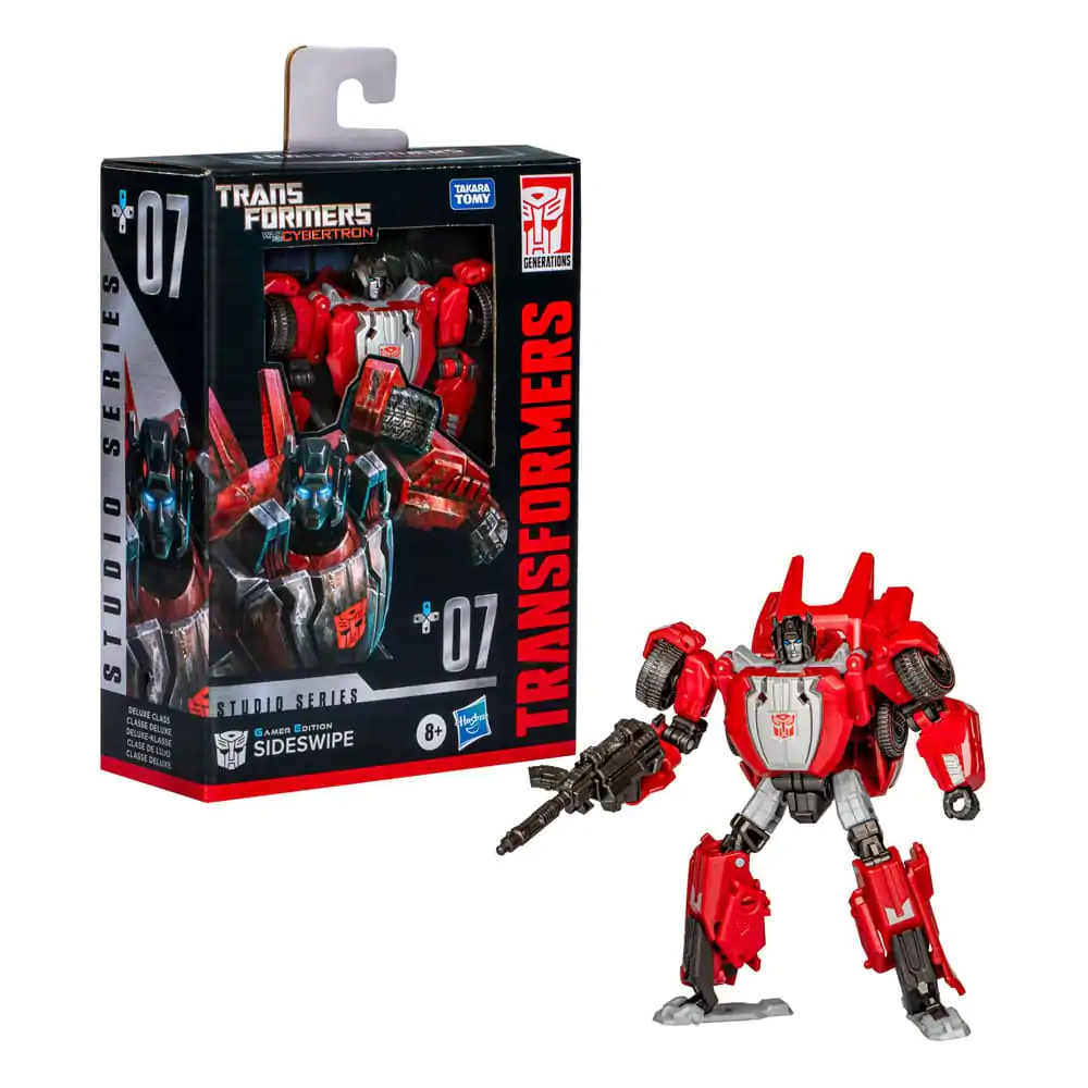 Transformers: War for Cybertron Studio Series Deluxe Class Akčná figúrka Gamer Edition Sideswipe 11 cm produktová fotografia