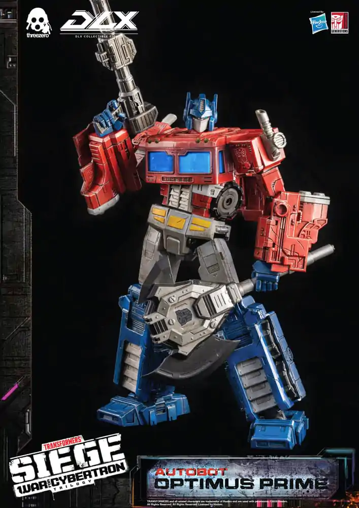 Transformers: War for Cybertron Trilogy DLX akčná figúrka 1/6 Optimus Prime 25 cm produktová fotografia