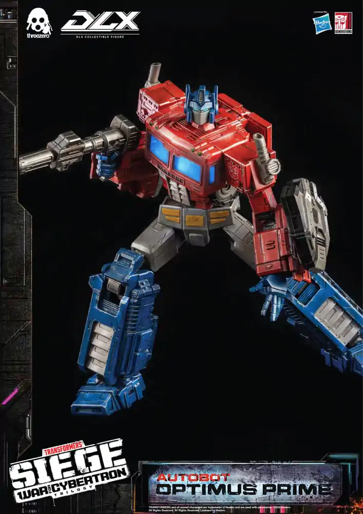 Transformers: War for Cybertron Trilogy DLX akčná figúrka 1/6 Optimus Prime 25 cm produktová fotografia