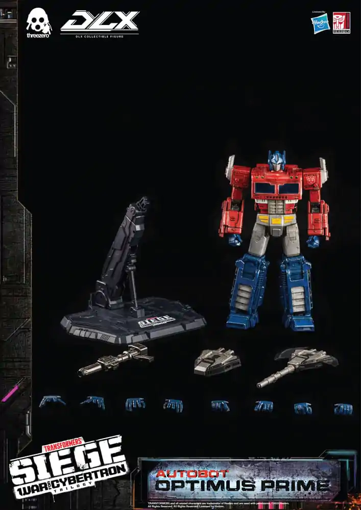 Transformers: War for Cybertron Trilogy DLX akčná figúrka 1/6 Optimus Prime 25 cm produktová fotografia