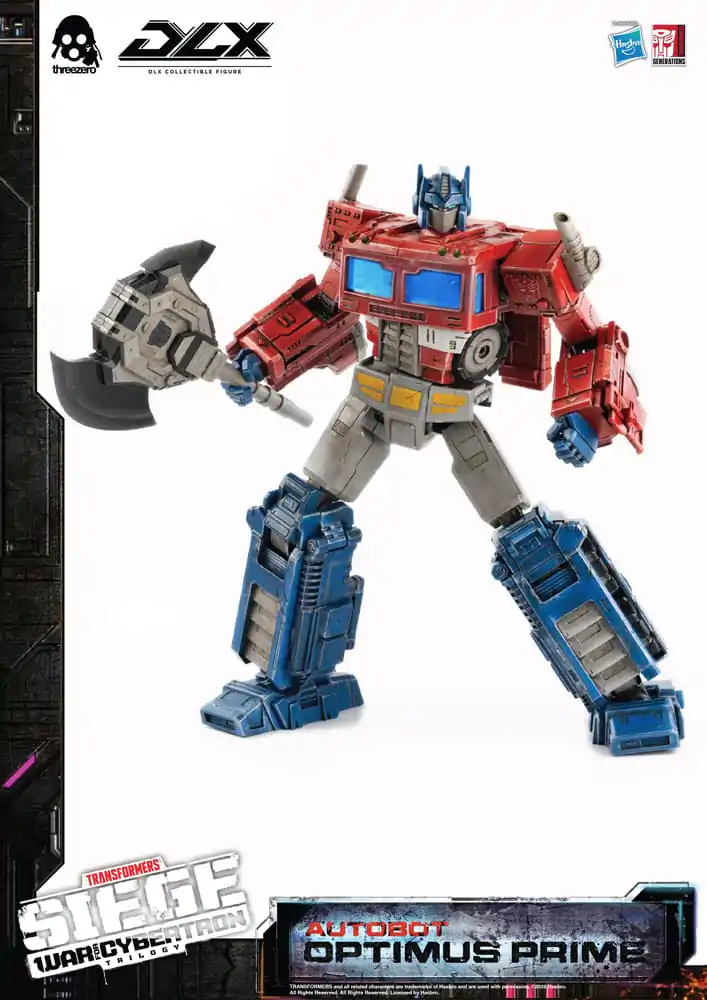 Transformers: War for Cybertron Trilogy DLX akčná figúrka 1/6 Optimus Prime 25 cm produktová fotografia