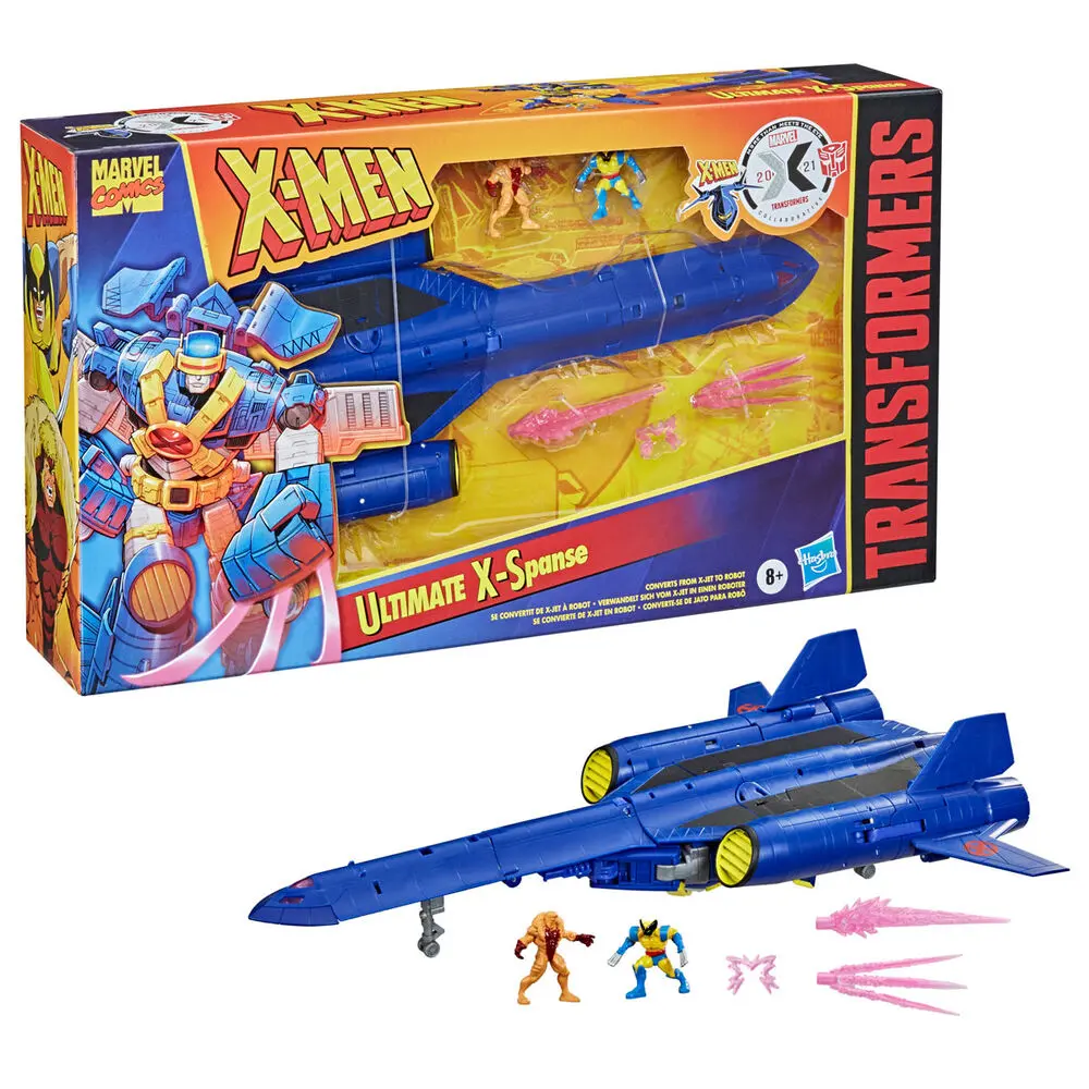 Transformers x Marvel X-Men Animated Action Figurka Ultimate X-Spanse 22 cm termékfotó