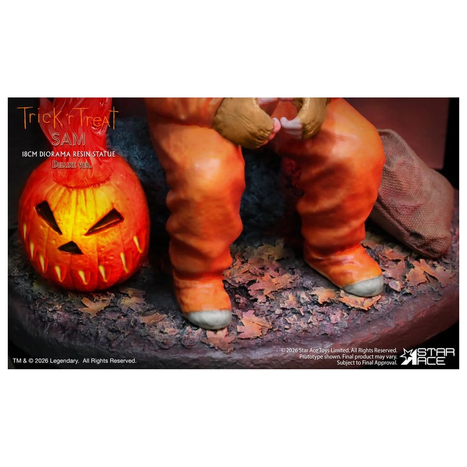 Trick R Treat Diorama Živicová socha Sam DX 18 cm produktová fotografia