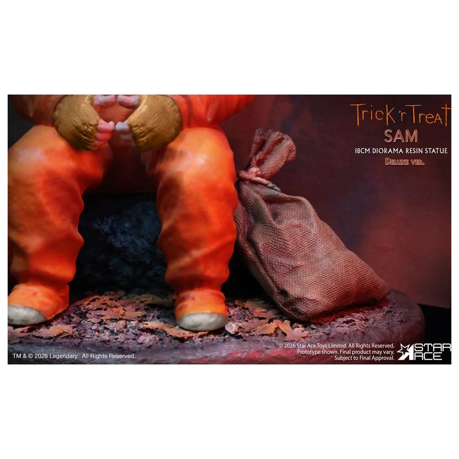 Trick R Treat Diorama Živicová socha Sam DX 18 cm produktová fotografia