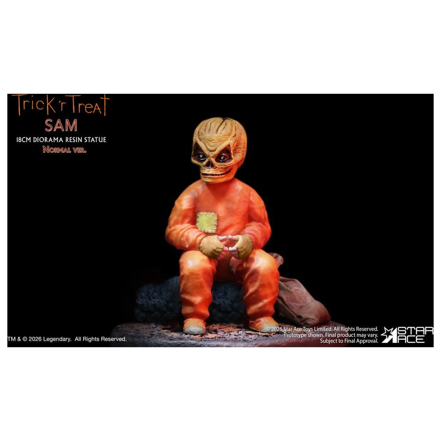 Trick R Treat Dioráma živicová Socha Sam NX 18 cm produktová fotografia