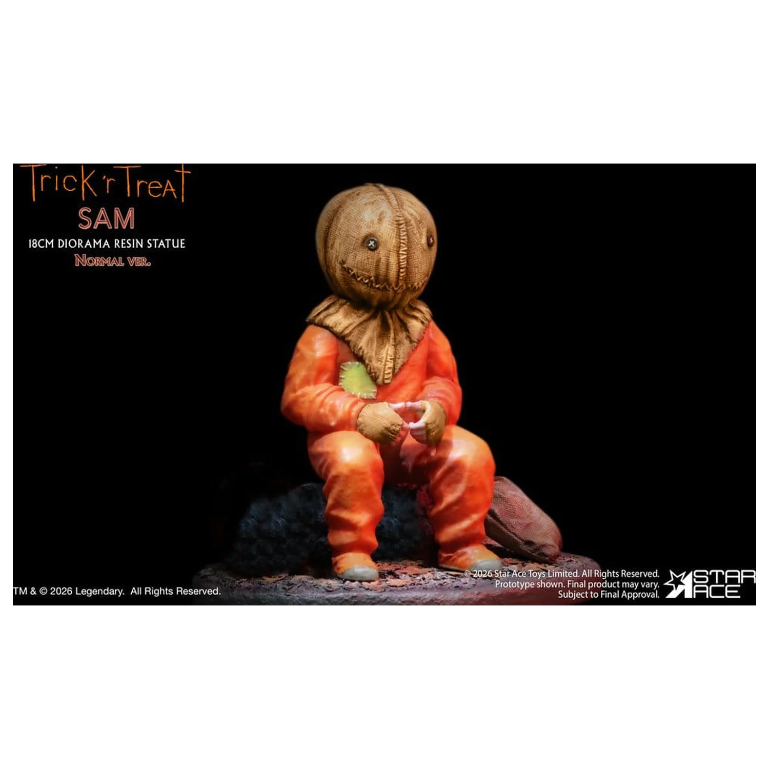 Trick R Treat Dioráma živicová Socha Sam NX 18 cm produktová fotografia