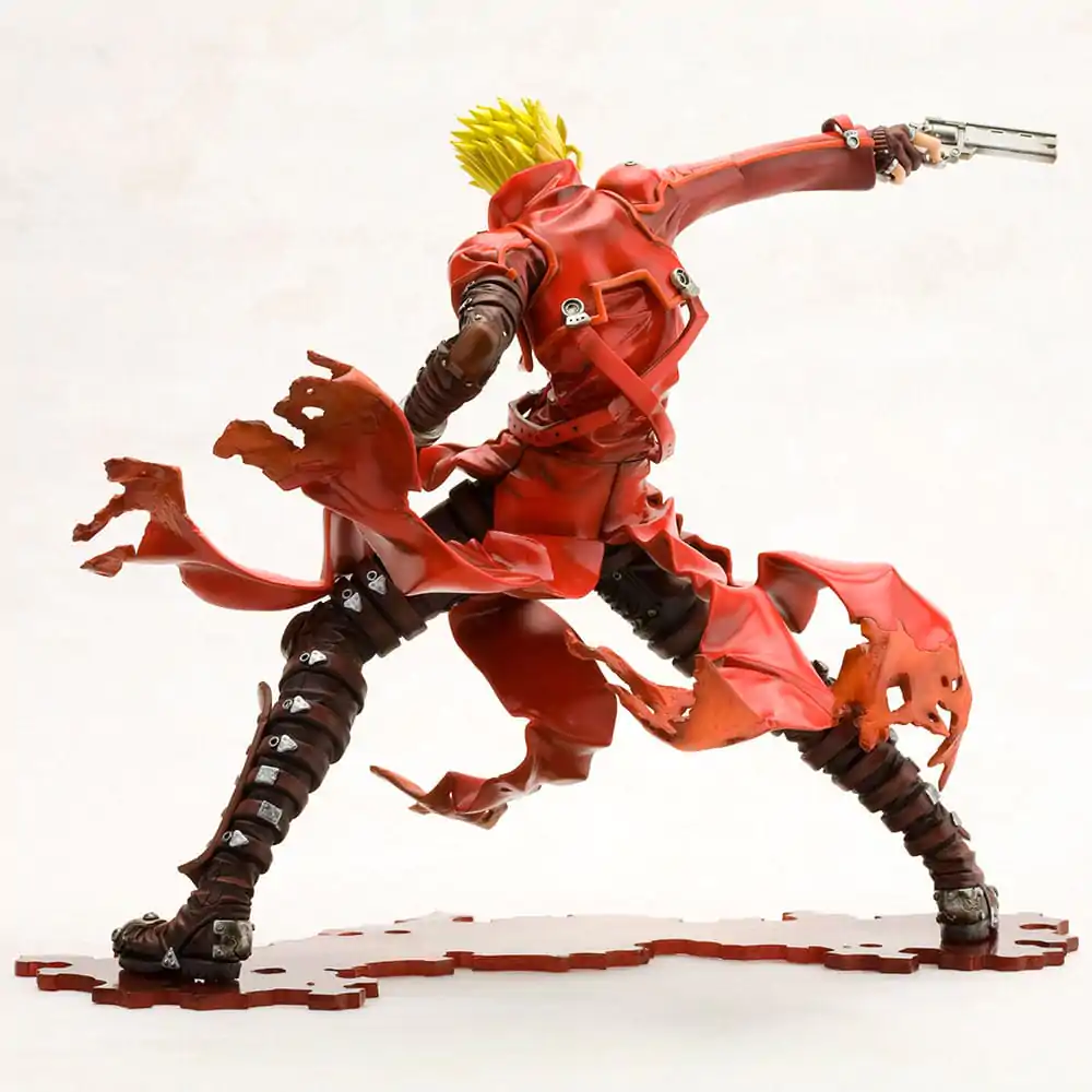 Trigun Badlands Rumble ARTFX J Socha 1/8 Vash The Stampede Renewal Package Version 19 cm produktová fotografia