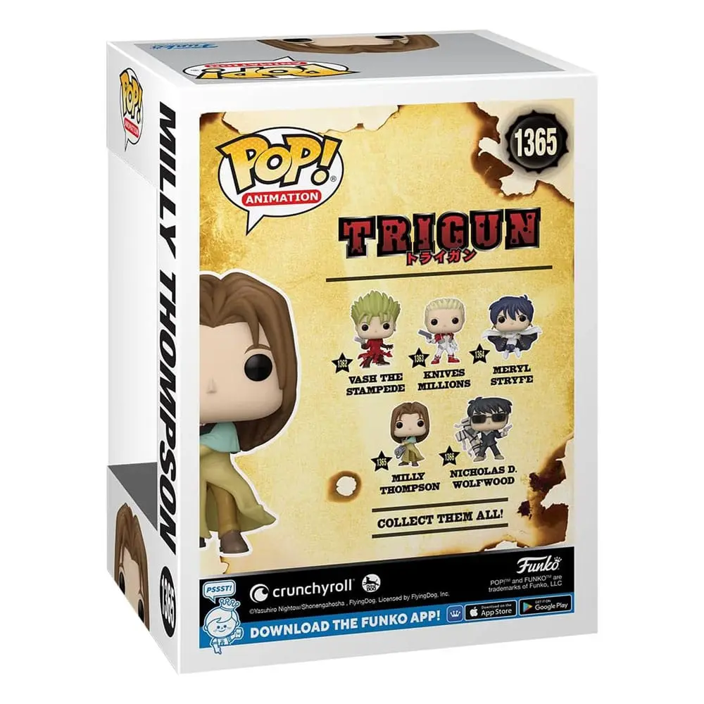 Trigun POP! Television Vinyl Figúrka Milly Thompson 9 cm termékfotó