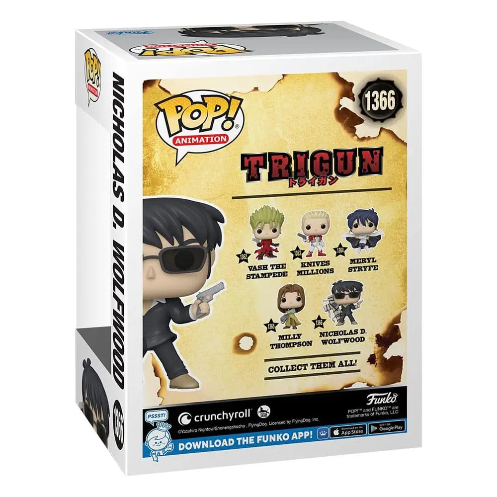 Trigun POP! Televízna vinylová figúrka Wolfwood 9 cm produktová fotografia