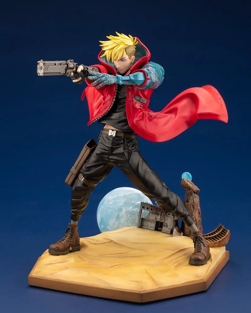 Trigun Stampede ARTFX J socha 1/8 Vash The Stampede 22 cm termékfotó