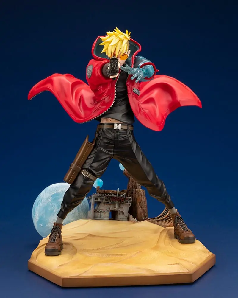 Trigun Stampede ARTFX J socha 1/8 Vash The Stampede 22 cm termékfotó