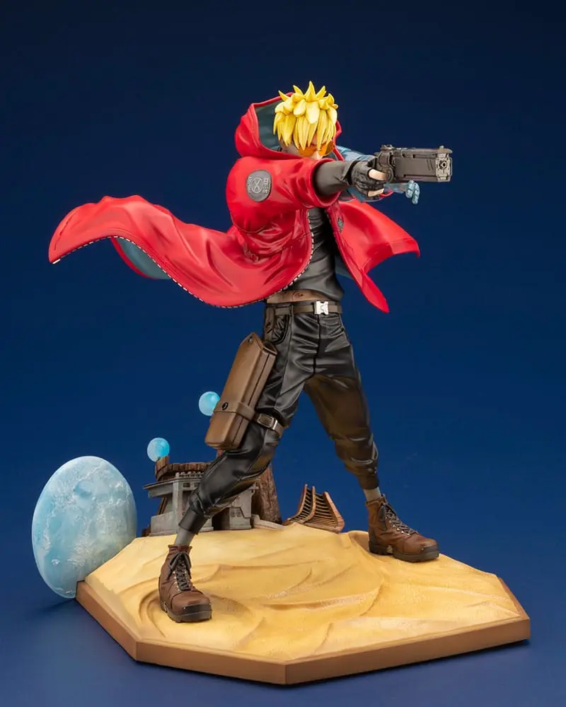 Trigun Stampede ARTFX J socha 1/8 Vash The Stampede 22 cm termékfotó