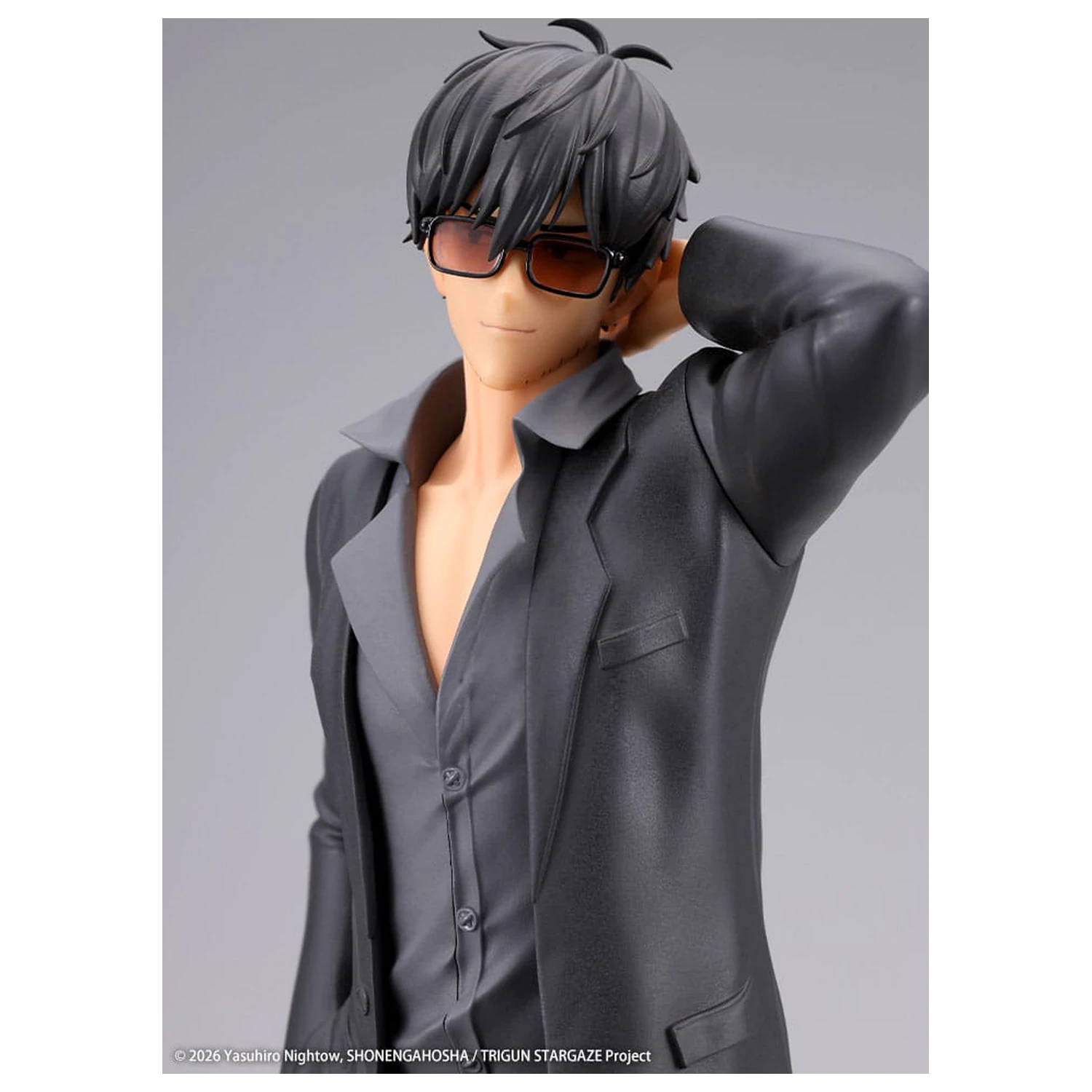 Trigun Stampede Oshi Works Socha 1/8 Nicholas D. Wolfwood 22 cm produktová fotografia