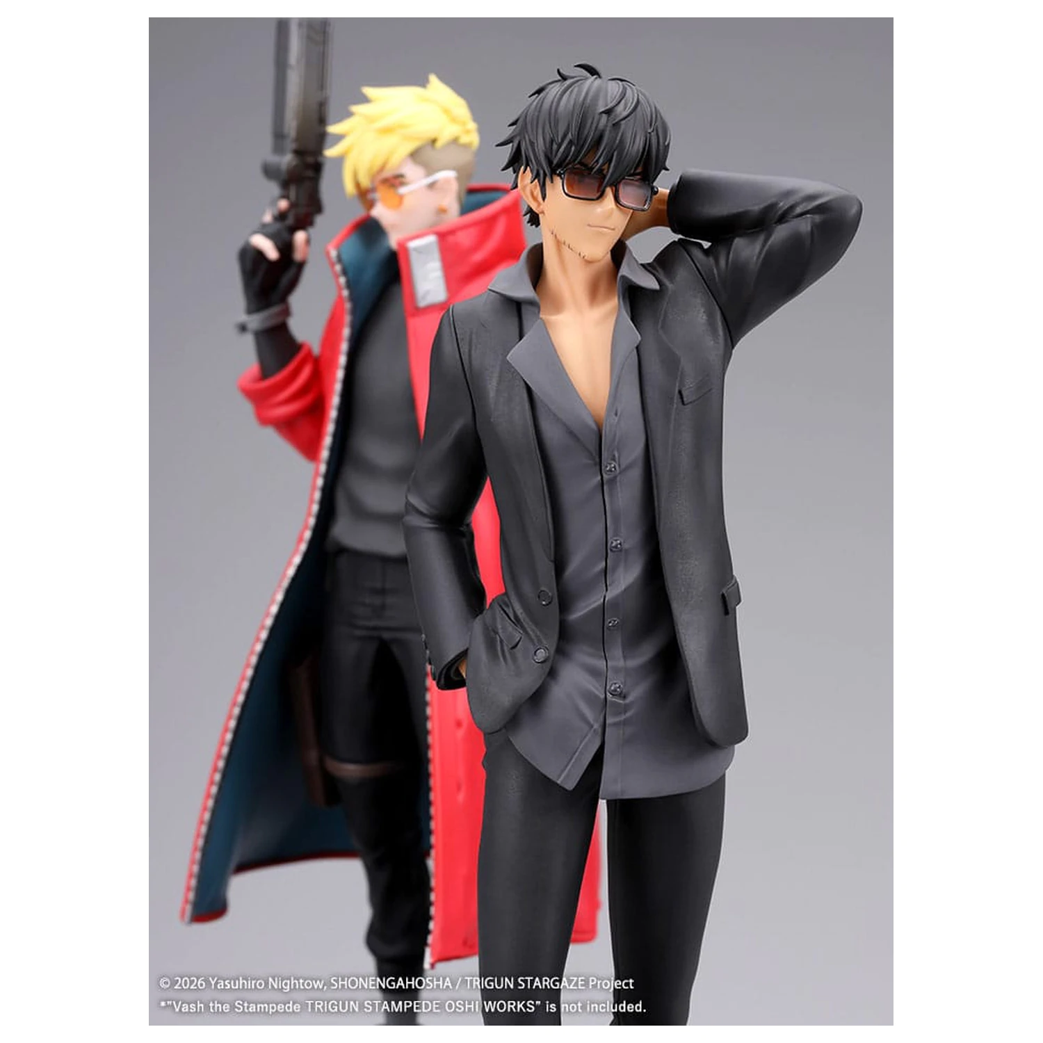 Trigun Stampede Oshi Works Socha 1/8 Nicholas D. Wolfwood 22 cm produktová fotografia