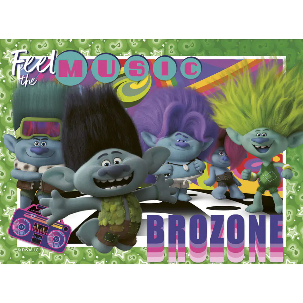 Trolls 3 puzzle 12-16-20-24 dielikov produktová fotografia