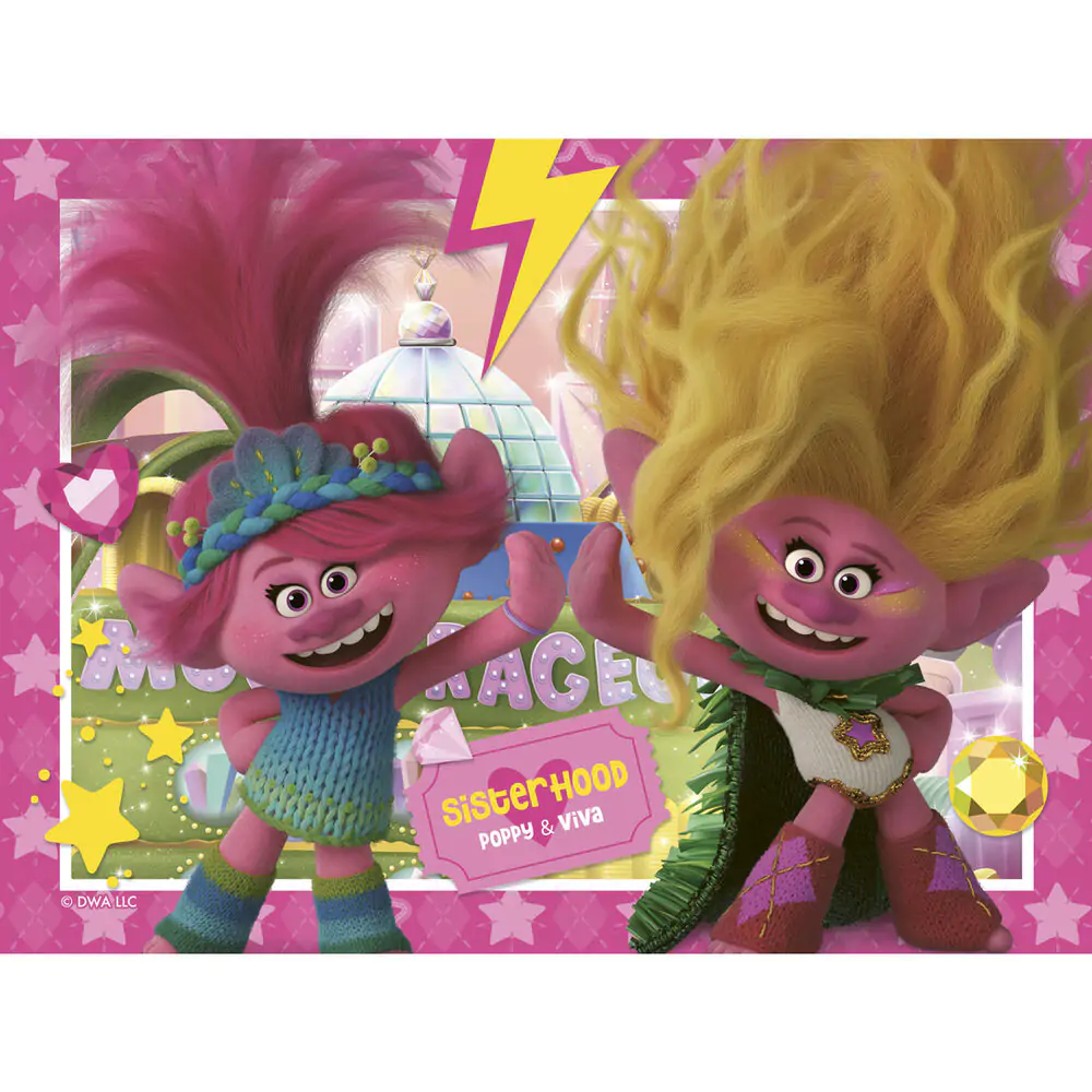 Trolls 3 puzzle 12-16-20-24 dielikov produktová fotografia