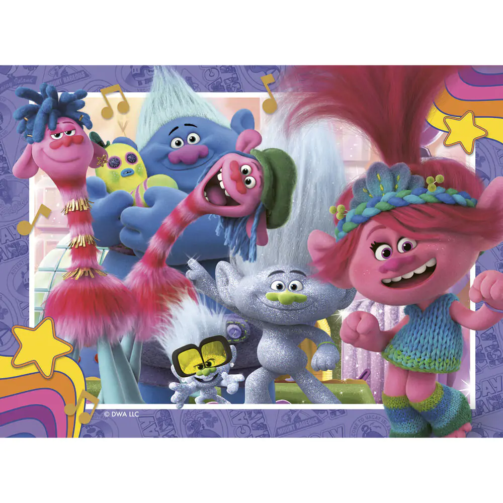 Trolls 3 puzzle 12-16-20-24 dielikov produktová fotografia
