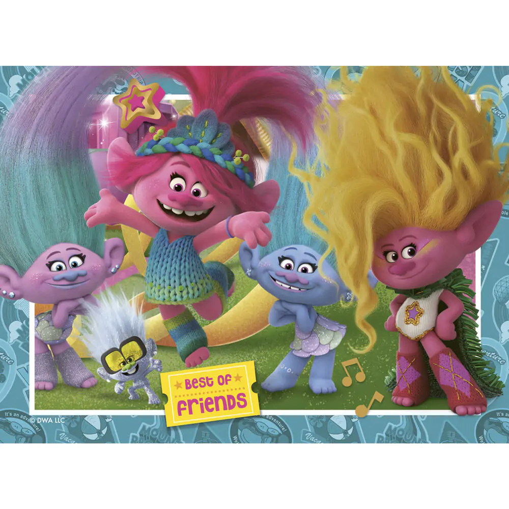 Trolls 3 puzzle 12-16-20-24 dielikov produktová fotografia