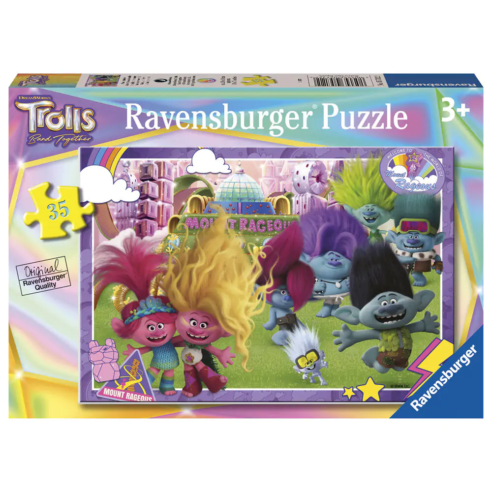 Trolls 3 puzzle 35 dielikov produktová fotografia