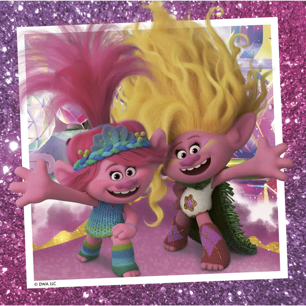 Trolls 3 puzzle 3x49 dielikov produktová fotografia