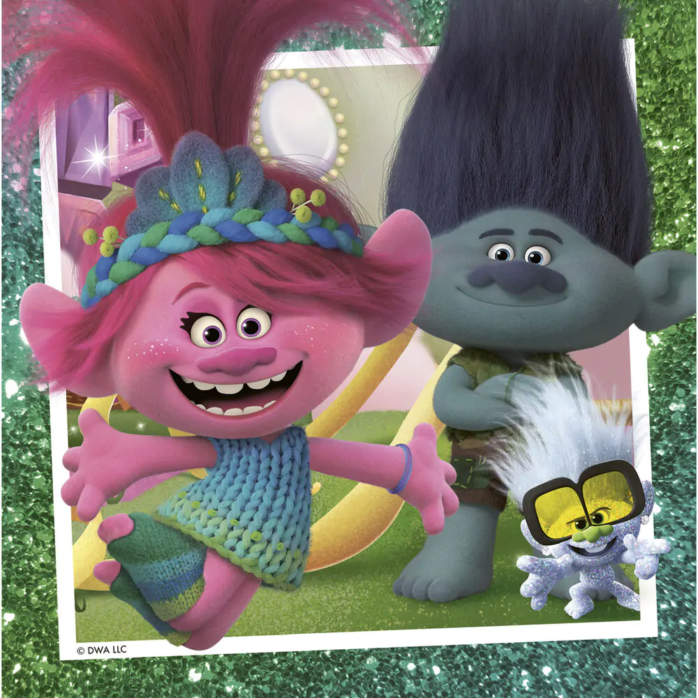 Trolls 3 puzzle 3x49 dielikov produktová fotografia