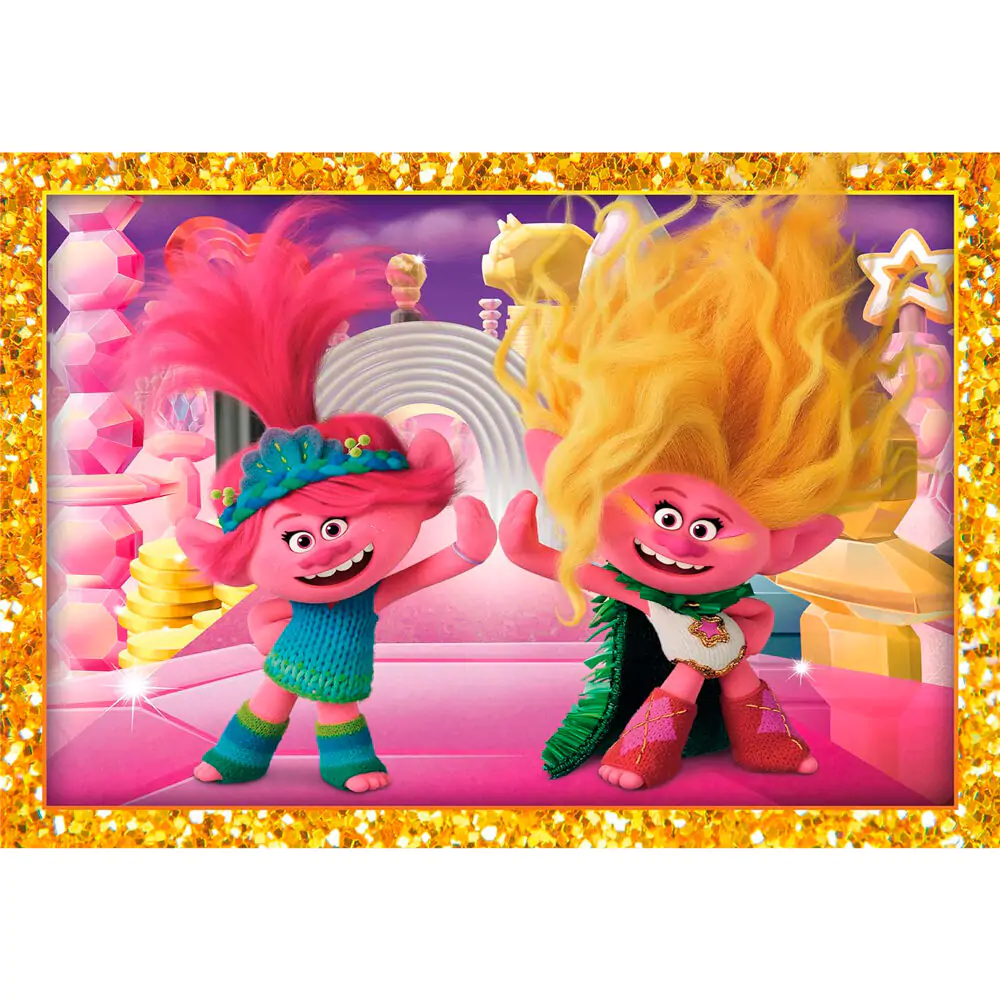 Trolls 3 puzzle 4 12-16-20-24 dielikov produktová fotografia