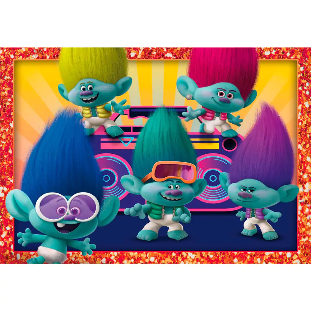 Trolls 3 puzzle 4 12-16-20-24 dielikov produktová fotografia