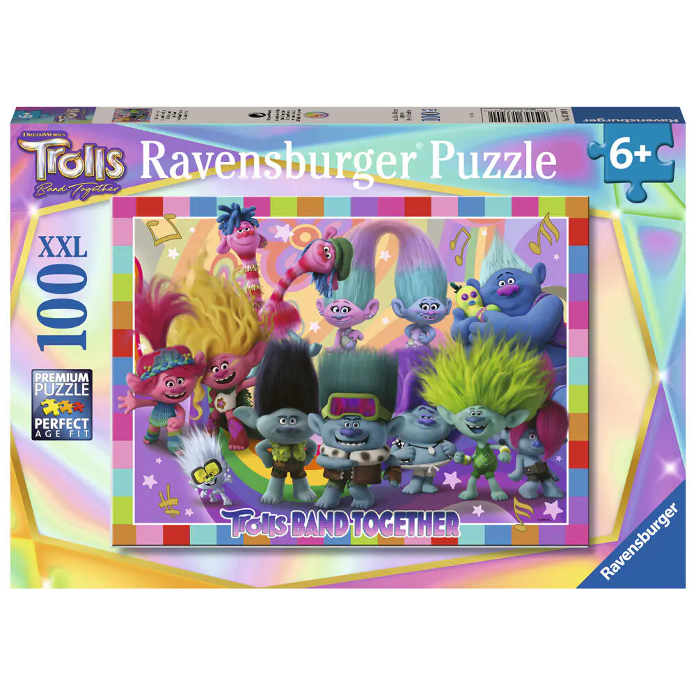 Trolls 3 XXL puzzle 100 dielikov produktová fotografia
