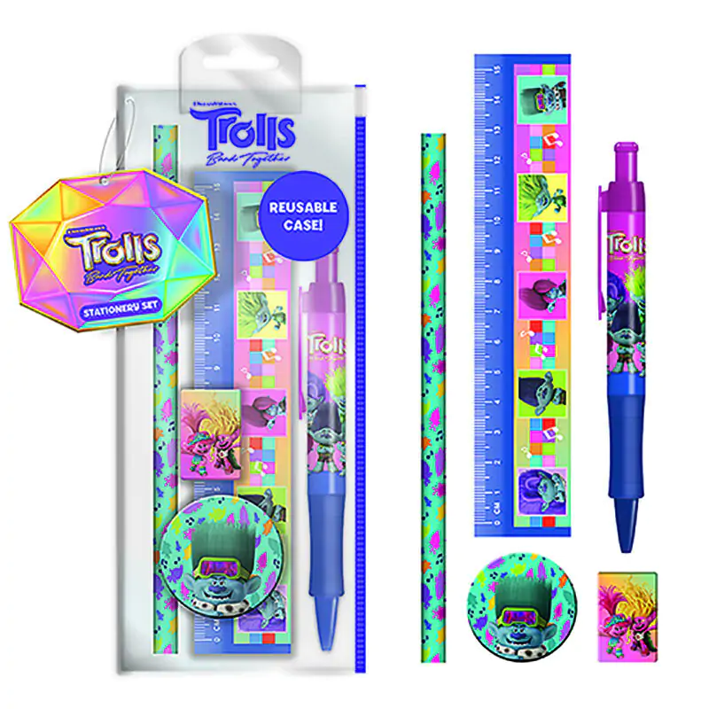 Trolls kancelárska súprava produktová fotografia