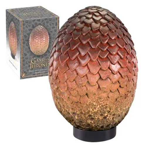 Game of Thrones Dragon Egg Prop Replika Drogon 20 cm produktová fotografia