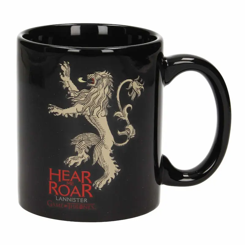 Game of Thrones Lannister Hear Me Roar hrnček produktová fotografia