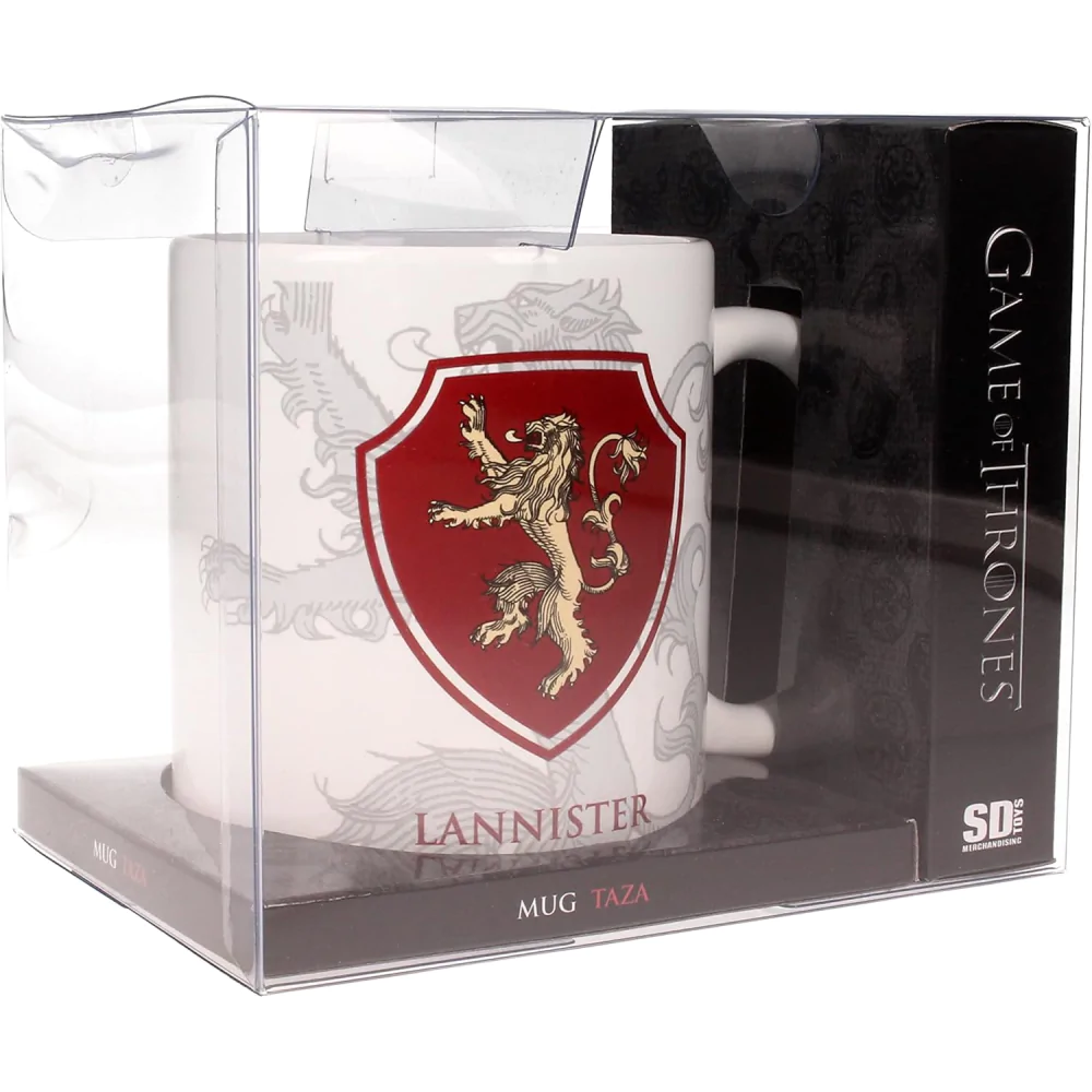 Game of Thrones Lannister shield hrnček produktová fotografia