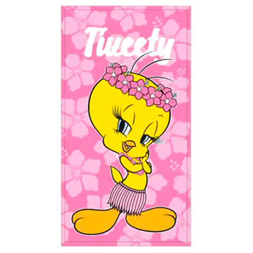 Tweety mikrovláknová plážová osuška produktová fotografia