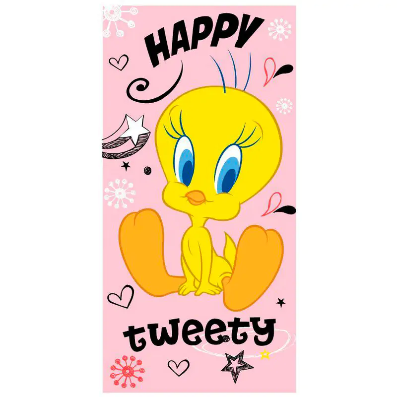 Tweety mikrovláknová plážová osuška produktová fotografia