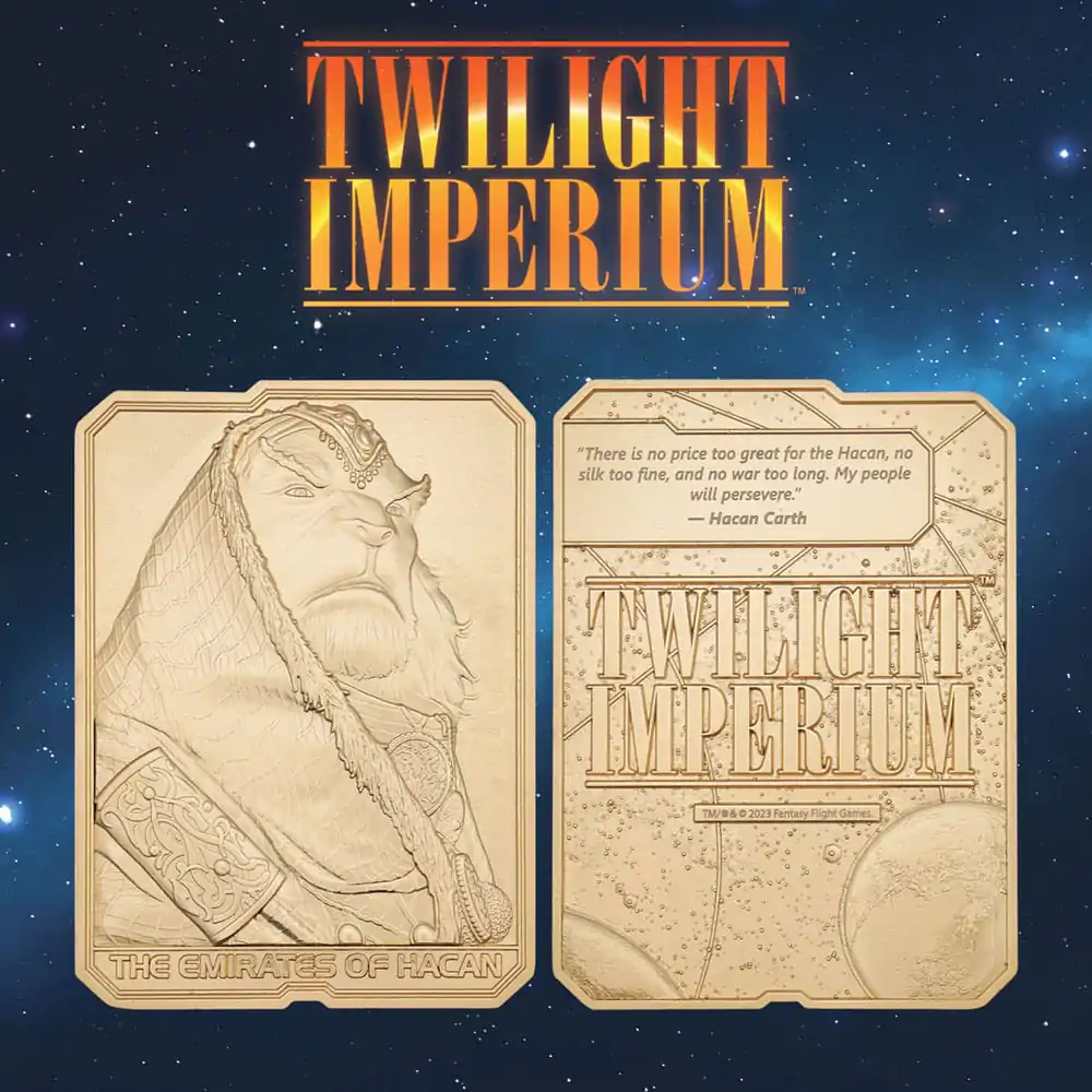 Twilight Imperium tehla The Emirates of Hacan Limited Edition produktová fotografia