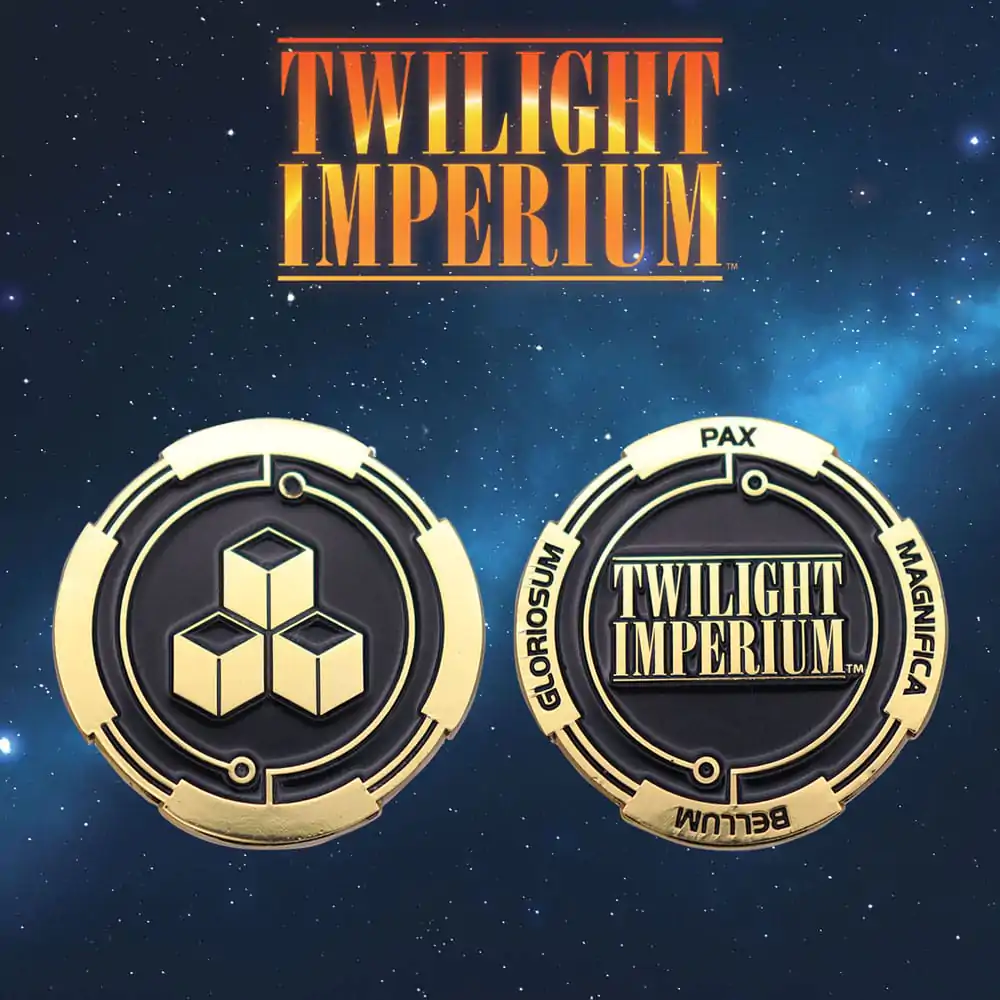 Twilight Imperium Zberateľská Minca Obchodný Tovar Limited Edition produktová fotografia