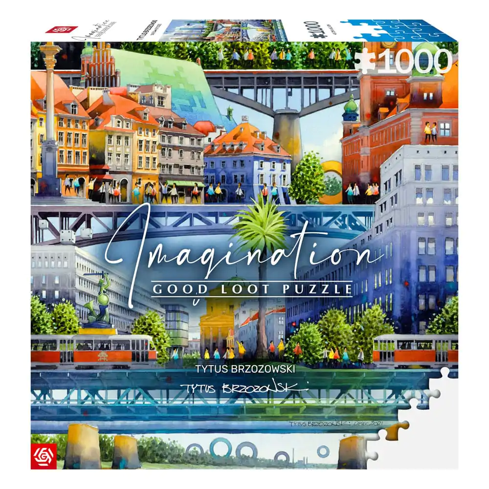 Tytus Brzozowski Imagination Puzzle Varšavské mosty (1000 kusov) termékfotó