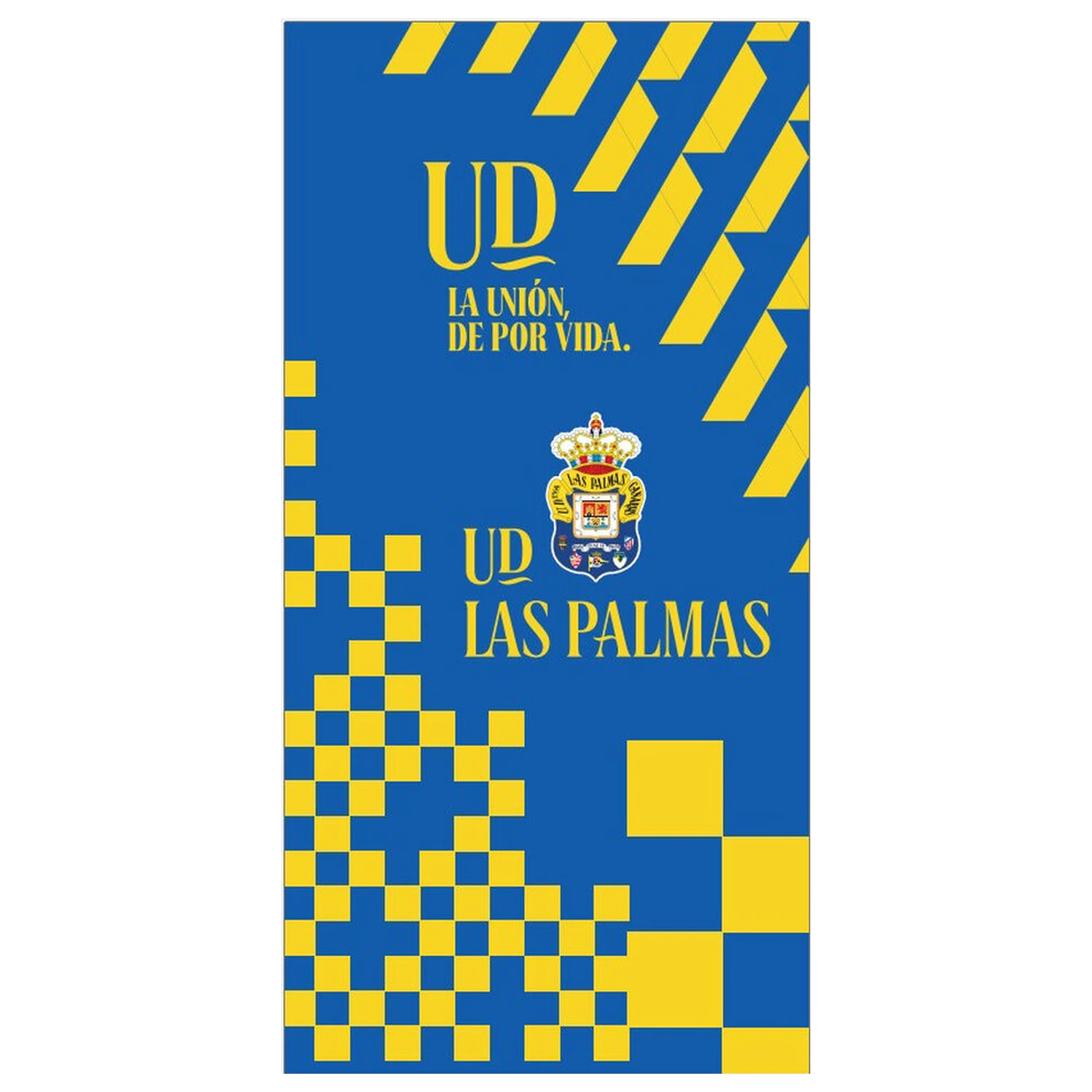U.D Las Palmas F.C plážový uterák z mikrovlákna produktová fotografia