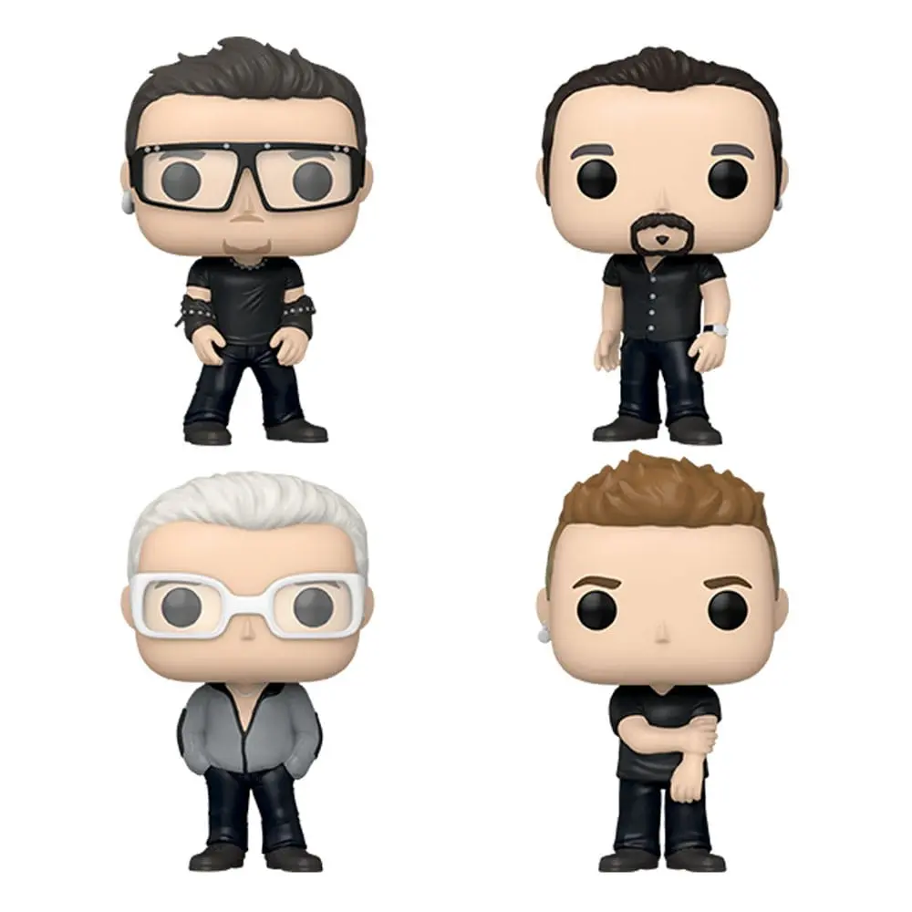 U2 POP! Albums DLX vinylová figurína 4-csomag 9 cm POP termékfotó