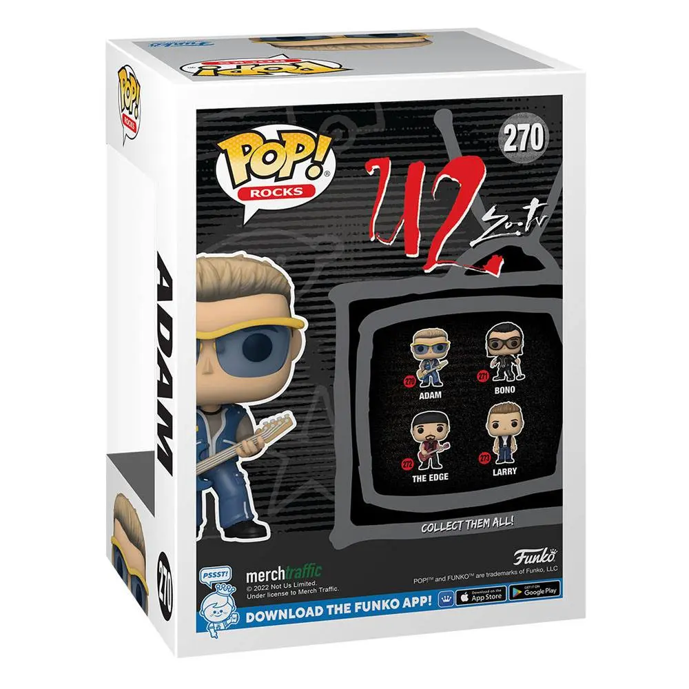 U2 POP! Rocks Vinilová figúrka Zoo TV Adam 9 cm termékfotó