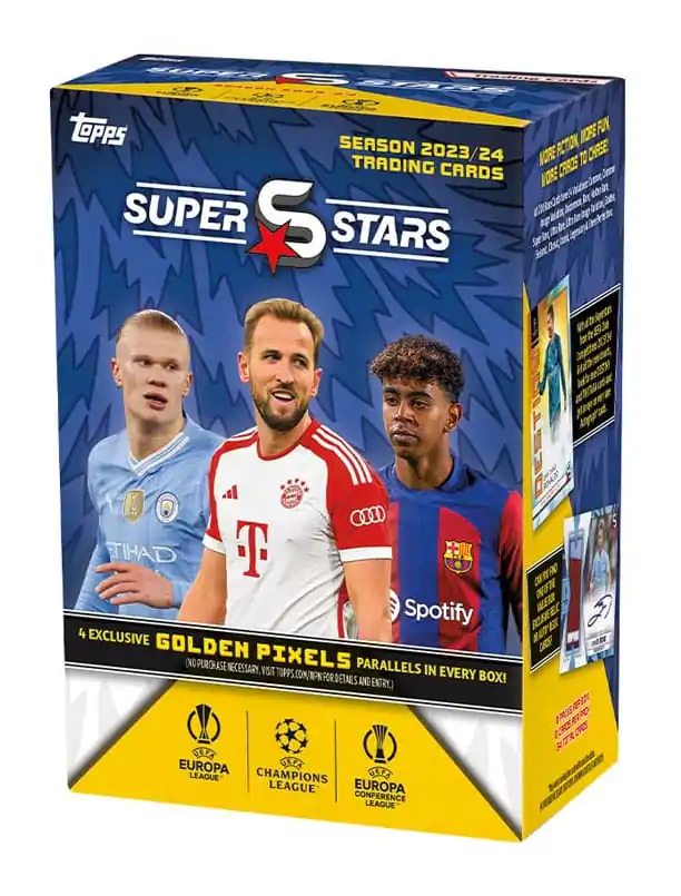 UEFA Champions League Super Stars 2023/24 Zberateľské karty Value Box *English Version* produktová fotografia