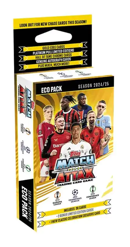 UEFA Club Competitions Match Attax TCG Saison 2024/25 Eco Balíček *German Version* produktová fotografia