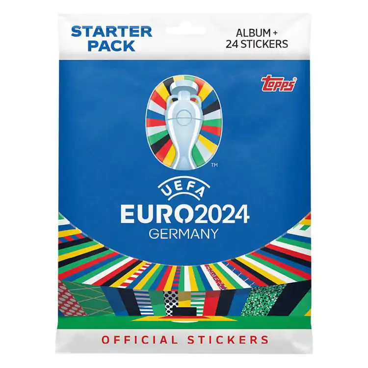 UEFA EURO 2024 Zberateľská edícia nálepiek - štartovací balíček produktová fotografia