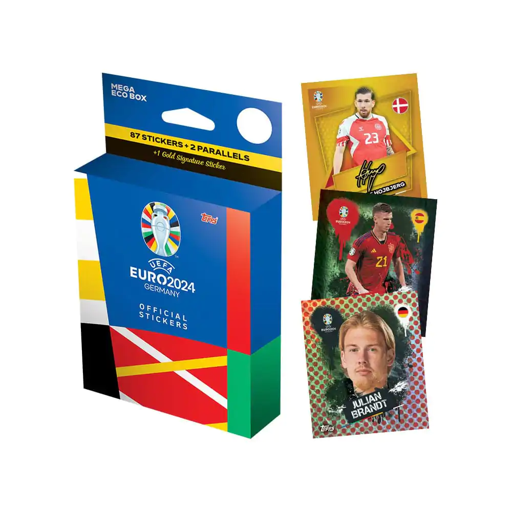 UEFA EURO 2024 Sticker Collection Mega Eco Box - Mega Eco Box kolekcia samolepiek produktová fotografia