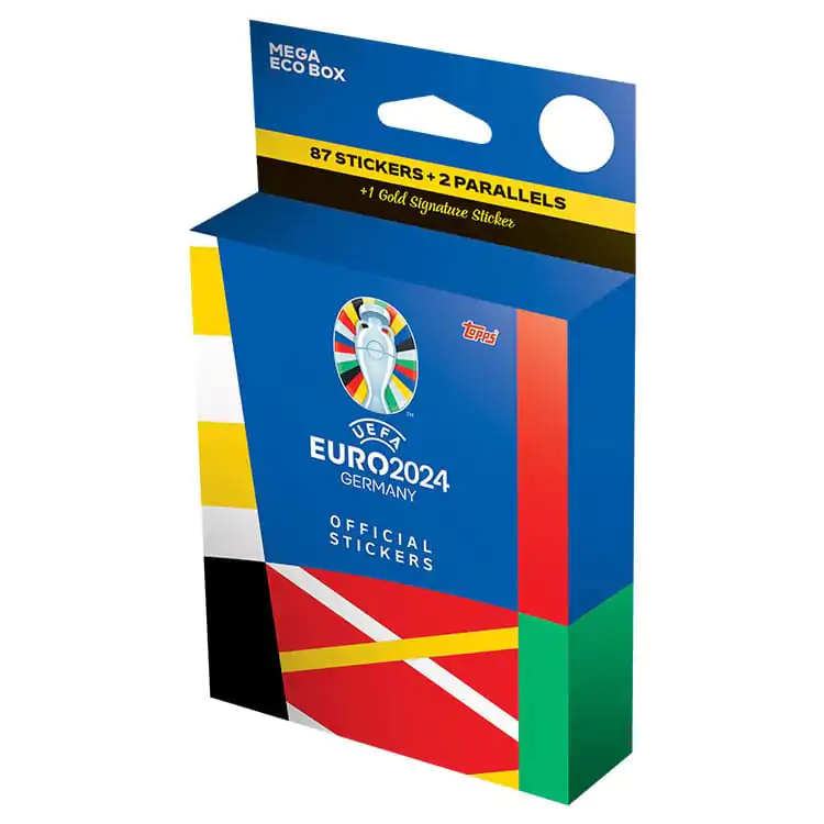 UEFA EURO 2024 Sticker Collection Mega Eco Box - Mega Eco Box kolekcia samolepiek produktová fotografia