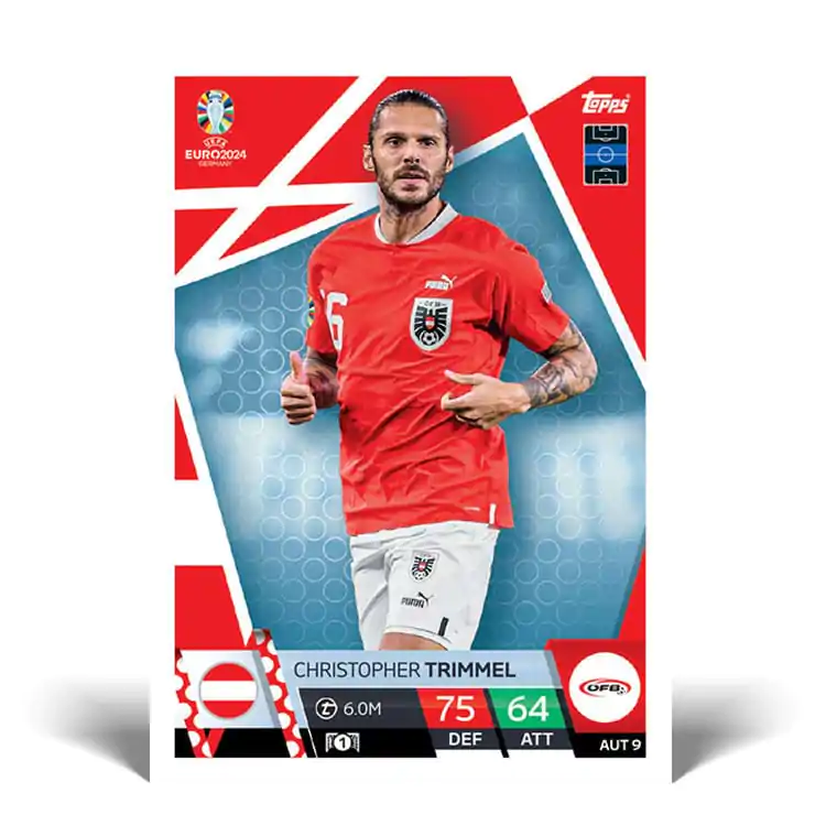 UEFA EURO 2024 Zberateľské karty Eco Balenie produktová fotografia