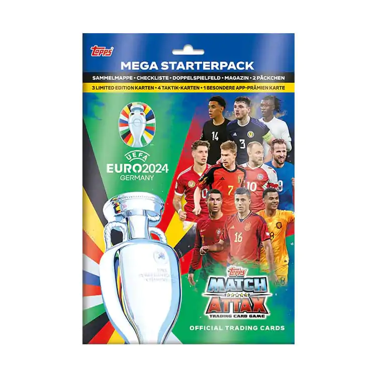 UEFA EURO 2024 Trading Cards Mega Starterpack *German Edition* termékfotó